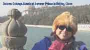 Dolores Colunga-Stawitz at Summer Palace in Beijing, China